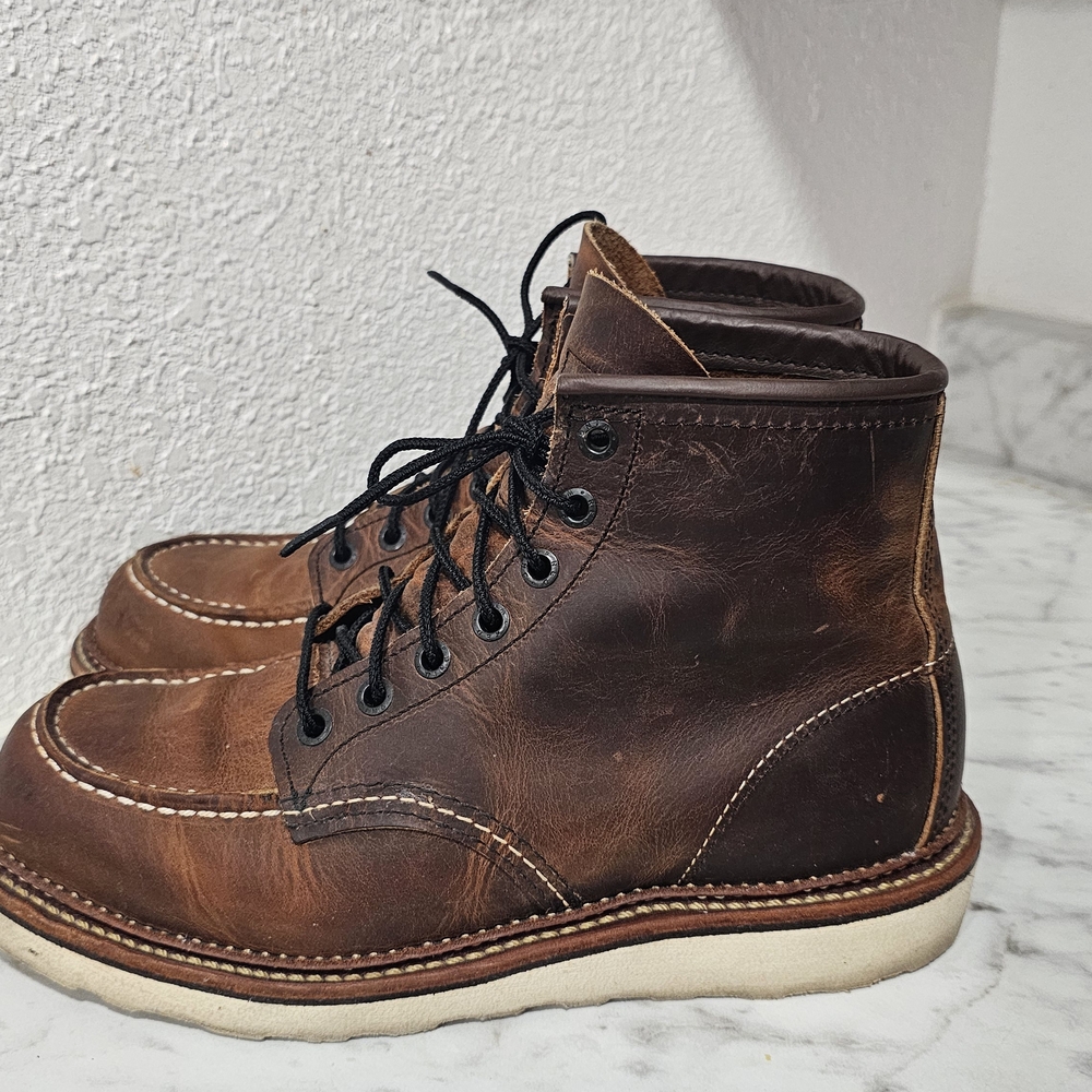 Red Wing Size 7 Men Brown Work Boots M